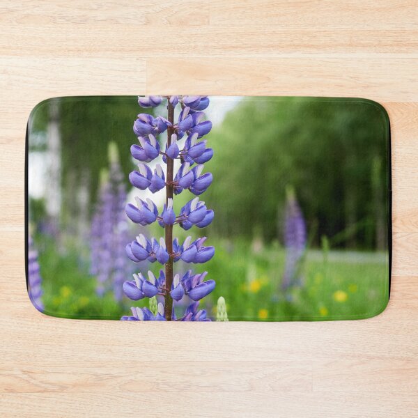 Item preview, White and blue. Blue-pod lupine designed and sold by Jouko Lehto Photography.