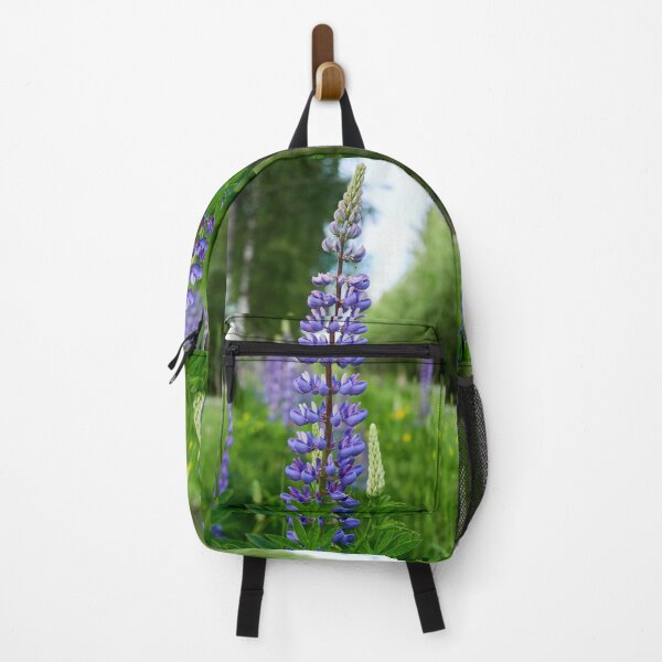 Item preview, White and blue. Blue-pod lupine designed and sold by Jouko Lehto Photography.