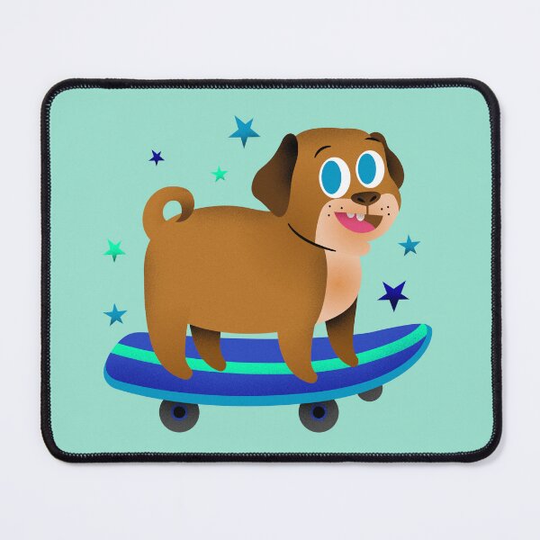 Item preview, Chubby Puppy the Skaterboy designed and sold by cutieotter.