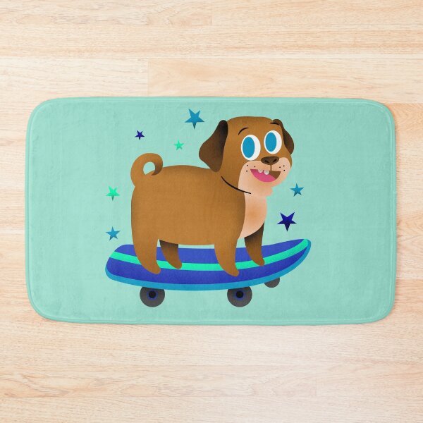 Item preview, Chubby Puppy the Skaterboy designed and sold by cutieotter.