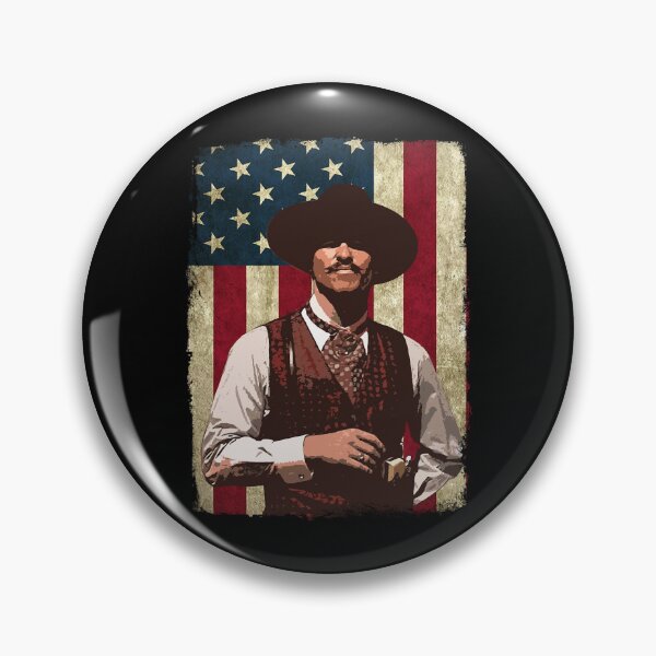 Item preview, Doc Holliday American Flag designed and sold by Tanya Nienow.