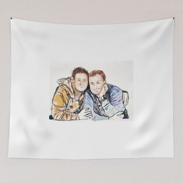 Item preview, "Alan and Brad" designed and sold by Diane  Marie Kramer.