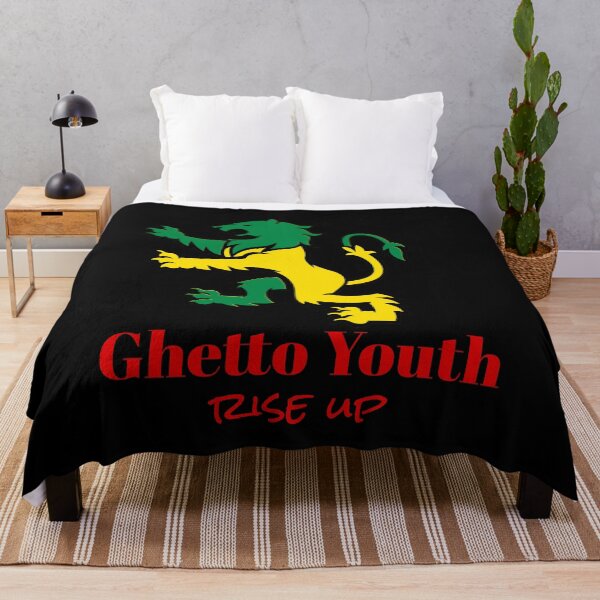 Item preview, Ghetto Youth Rise Up. Rasta Lion designed and sold by Rebel-Design.