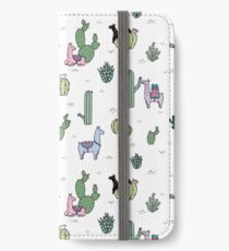 Cacti Llamas iPhone Wallet/Case/Skin