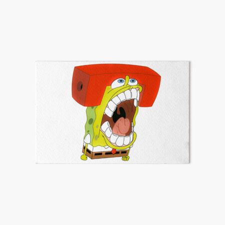 Meep spongebob cockroach | Art Board Print