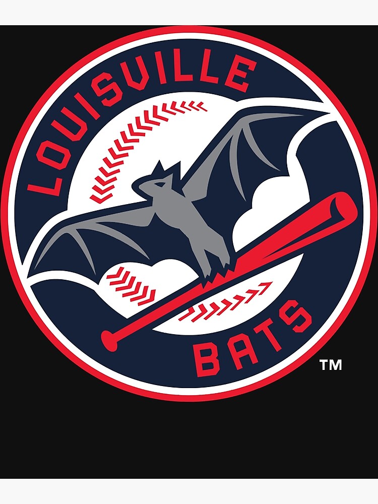 Louisville Bats Logo Poster For Sale By Mack102 Redbubble