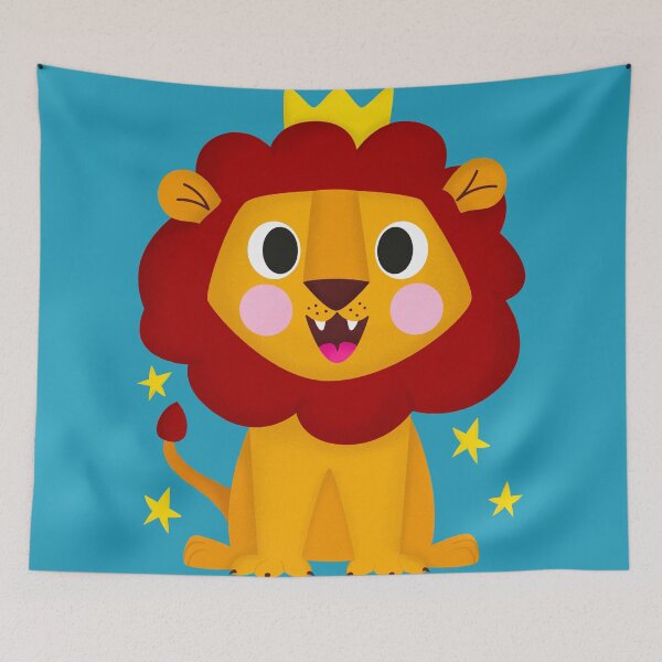 Item preview, King Lion, The King of the Jungle designed and sold by cutieotter.