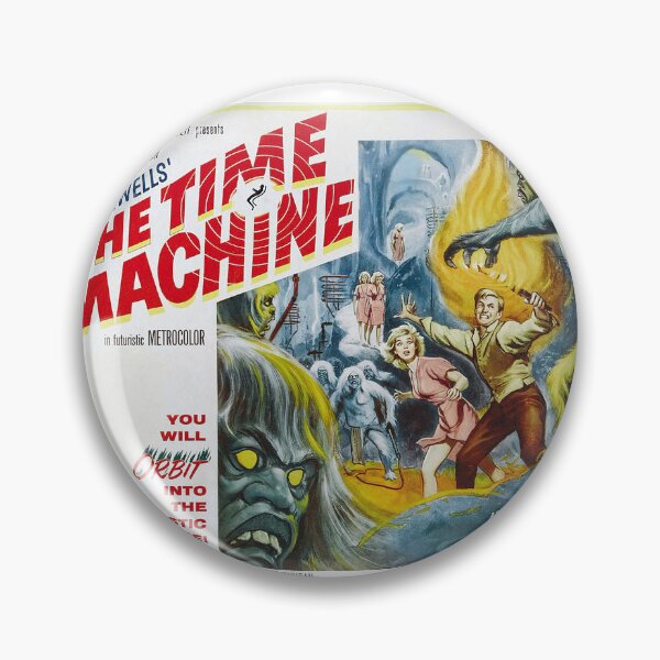 Item preview, The Time Machine poster. Sci-Fi 1960 film designed and sold by JayneDArcyNZ.