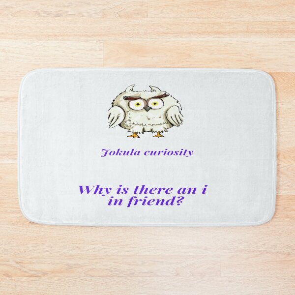 Item preview,  "Jokula curiosity 4 friend  " violet designed and sold by skoumpourdides.