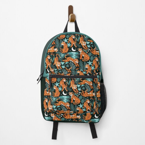 Item preview, Year of the Water Tiger - Teal Jungle designed and sold by TigaTiga.