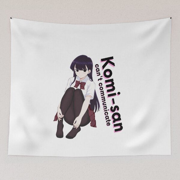 Item preview, Komi-san designed and sold by WaifuCenter.