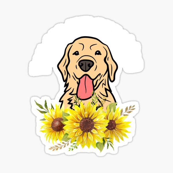 "You are my sunshine dog sunflowerXUNUc" Sticker for Sale by DoDai Redbubble