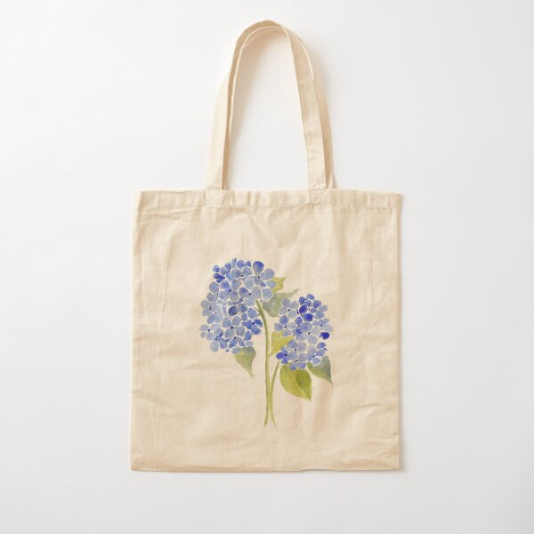 Item preview, Blue Gouache Hydrangea  designed and sold by JRoseDesign.