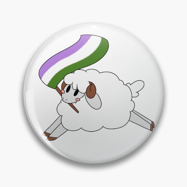 Artikelvorschau, Genderqueer Pride Sheep entworfen und verkauft von SamWasNeverHere.