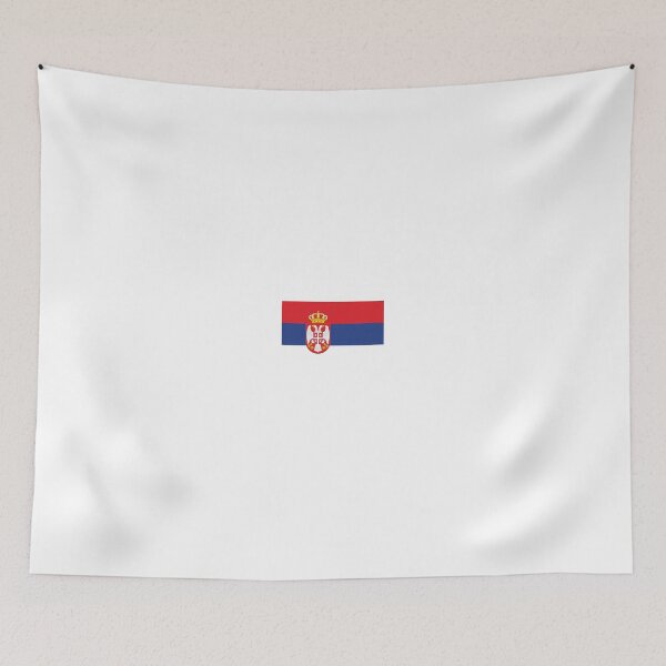Item preview, Serbia flag designed and sold by Dead-Poule.