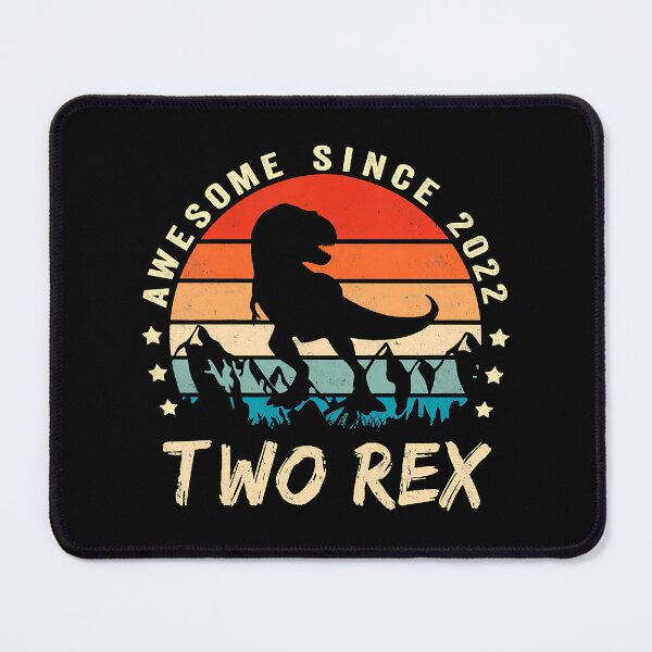 Item preview, Two Rex 2nd Birthday Gift Second Dinosaur 2 Year Old designed and sold by MalloWilli.