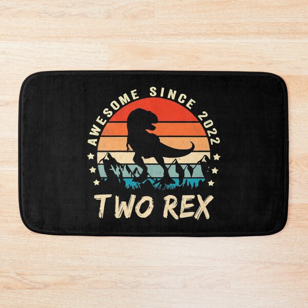 Item preview, Two Rex 2nd Birthday Gift Second Dinosaur 2 Year Old designed and sold by MalloWilli.
