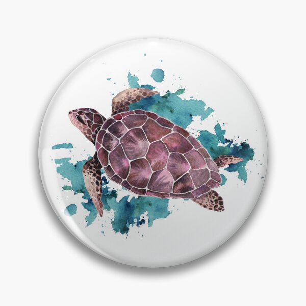Item preview, Acuarela tortuga marina, animales del océano designed and sold by ColoursOfWind.