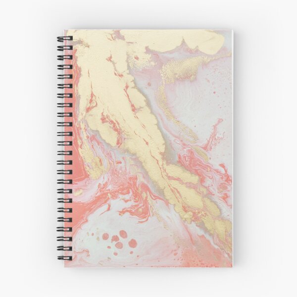 Item preview, Coral Metallic Royalty Fluid Painting designed and sold by ChromaGraphic Studio.