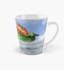 Taza cónica La nave de sueños vegetariana pronto llegará al puerto