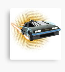 DeLorean Canvas Print