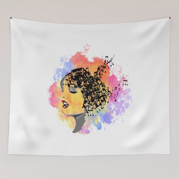 Item preview, Girl splash music vibes designed and sold by JanL1989.