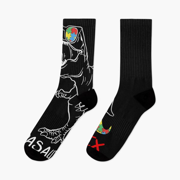 Item preview, Dadasaurus Daddy Rex Autism Awareness Proud Dad designed and sold by HaaChris-Artis.
