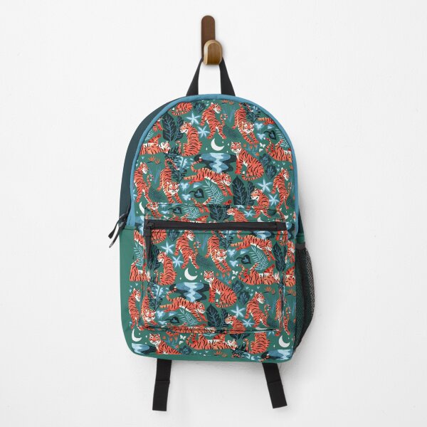 Item preview, Year of the Water Tiger - Coral & Turquoise designed and sold by TigaTiga.