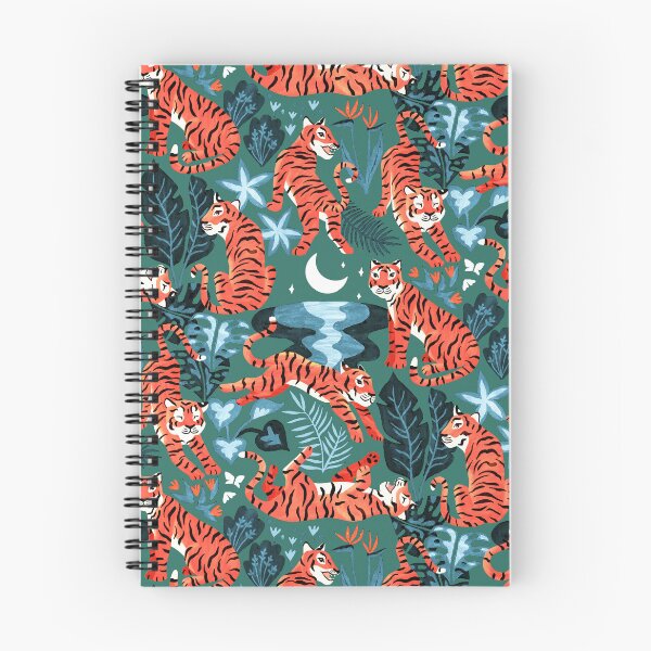 Item preview, Year of the Water Tiger - Coral & Turquoise designed and sold by TigaTiga.