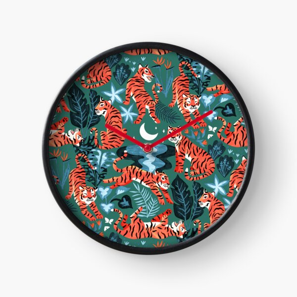 Vista previa del artículo con la obra «Año del Tigre de Agua - Coral y Turquesa», diseñado y vendido por TigaTiga.
