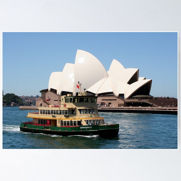 Item preview, Sydney Opera House and ferry designed and sold by FranWest.