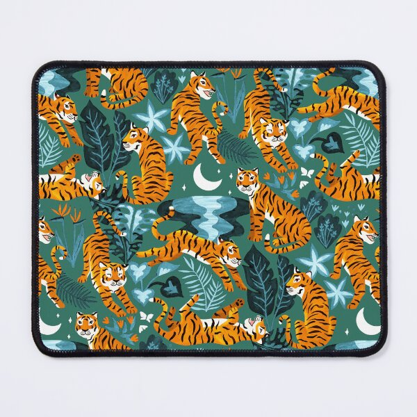 Item preview, Year of the Water Tiger - Orange & Turquoise designed and sold by TigaTiga.