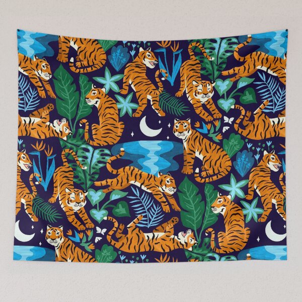 Item preview, Year of the Water Tiger - Lush Jungle designed and sold by TigaTiga.
