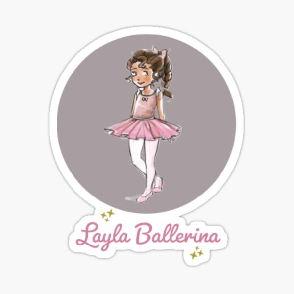 Layla Ballerina Sticker