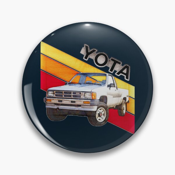 Artikelvorschau, Retro Yota Pickup 2. Generation Skizzengrafik entworfen und verkauft von OverlandSwagZ.