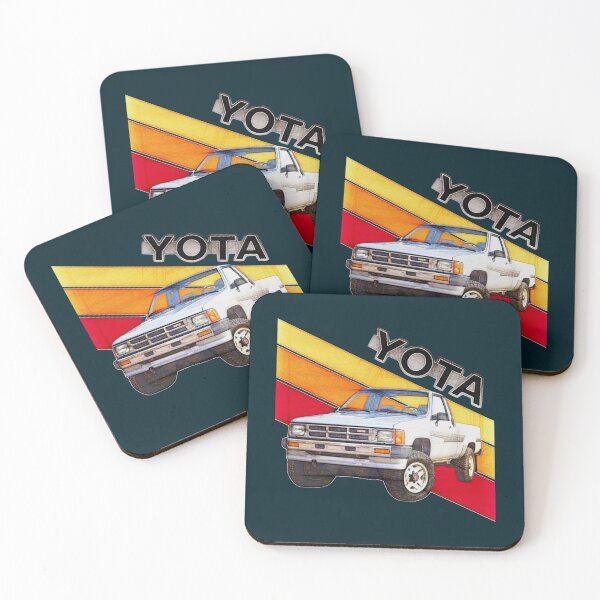 Artikelvorschau, Retro Yota Pickup 2. Generation Skizzengrafik entworfen und verkauft von OverlandSwagZ.