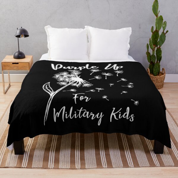 Item preview, Dandelion Purple Up For Military Kids Army Child Month designed and sold by HaaChris-Artis.