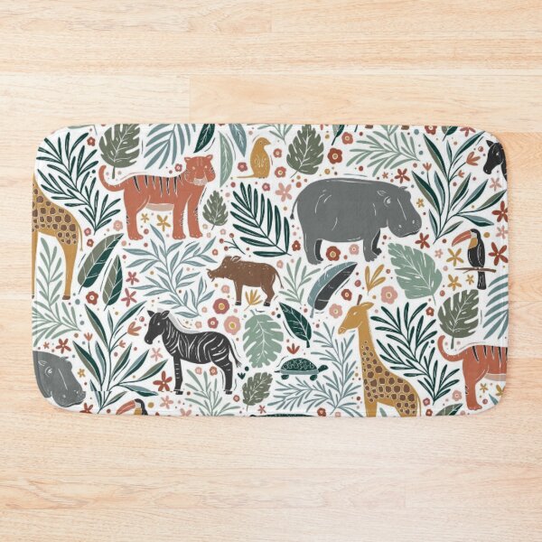 Item preview, Jungle Animals Pattern designed and sold by Fire-Song.