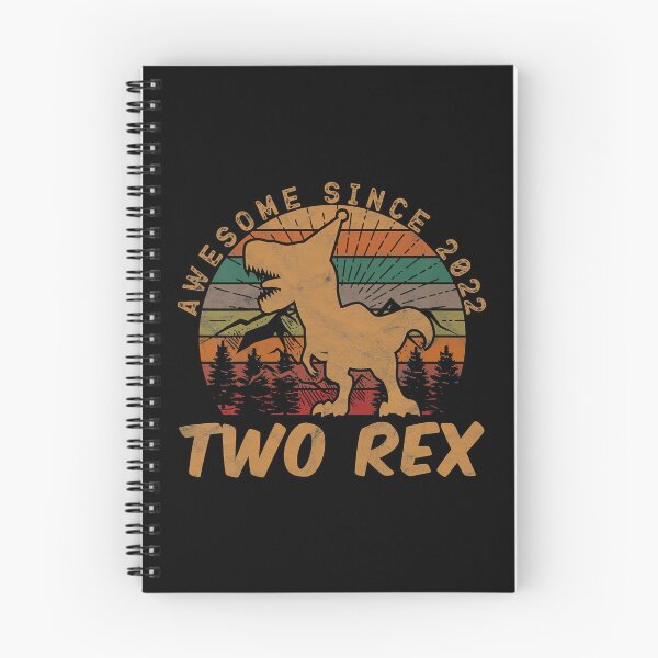 Item preview, Awesome Since 2022 Two Rex 2nd Birthday Gifts Second Dinosaur 2 Year Old designed and sold by MalloWilli.