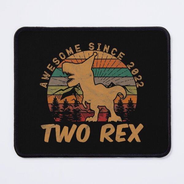 Item preview, Awesome Since 2022 Two Rex 2nd Birthday Gifts Second Dinosaur 2 Year Old designed and sold by MalloWilli.