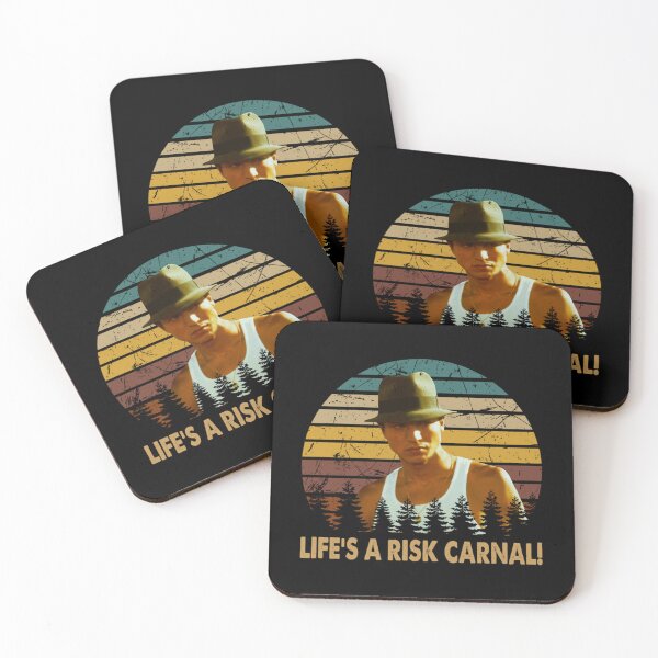 Item preview, Vintage Blood In Drama Movie Blood Out - Life_s A Risk Carnal!    designed and sold by WoodwardJess.