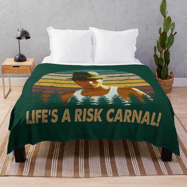 Item preview, Vintage Blood In Drama Movie Blood Out - Life_s A Risk Carnal!    designed and sold by WoodwardJess.