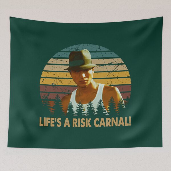 Item preview, Vintage Blood In Drama Movie Blood Out - Life_s A Risk Carnal!    designed and sold by WoodwardJess.