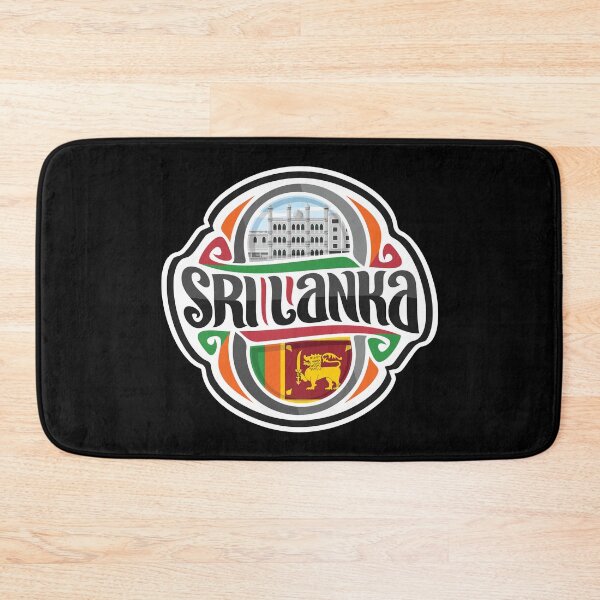 Item preview, Sri Lanka Flag Travel Souvenir Sticker Logo Badge designed and sold by TeeHome.