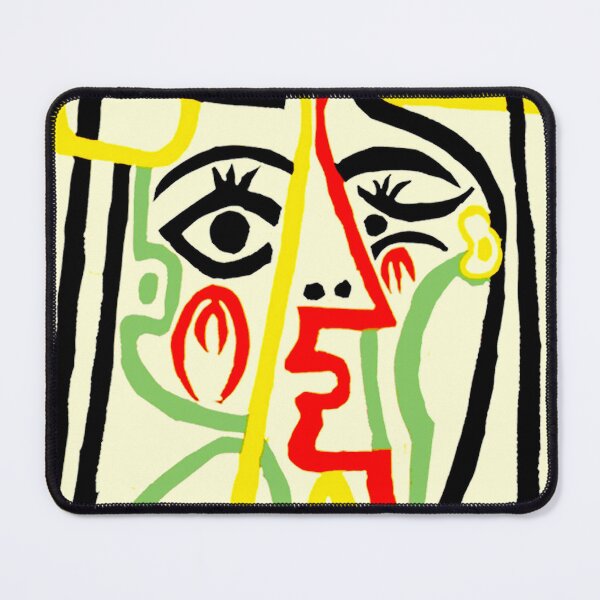 Item preview, TETE DE FEMME : Fantasy Abstract Painting Print designed and sold by posterbobs.