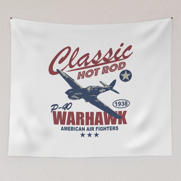 Item preview, Hot Rod classique P-40 Warhawk  designed and sold by Joejason302.