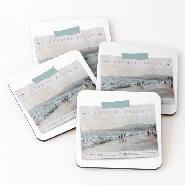Item preview, distressed cousins beach postcard designed and sold by goblinbabe.