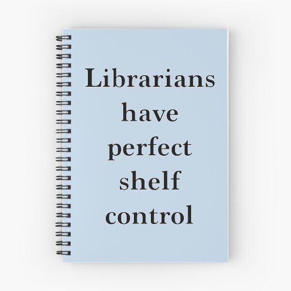 Item preview, Librarians Shelf Control (Literary Humour) designed and sold by ThatsNovelGifts.