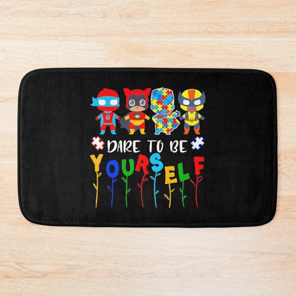 Item preview, Dare To Be Yourself Autism Awareness Superheroes designed and sold by HaaChris-Artis.