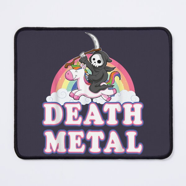 Item preview, Good Big Four Has Many Fans Death Metal Rainbow Grim Reaper Unicorn Gifts For designed and sold by HughBeard040.